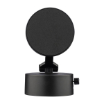 Magnetische Handyhalterung aus Kunststoff, klappbar, mit Saugnapf farbe schwarz zweite Ansicht