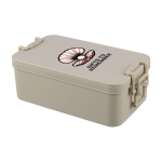 Stapelbare Lunchbox mit zwei Ebenen und Besteckset 2,2 L zweite Ansicht