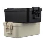 Stapelbare Lunchbox mit zwei Ebenen und Besteckset 2,2 L sechste Ansicht