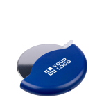 Pizzaschneider mit abnehmbarer Schutzhülle und Klinge aus Edelstahl farbe blau Ansicht mit Druckbereich