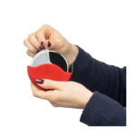 Pizzaschneider mit abnehmbarer Schutzhülle und Klinge aus Edelstahl sechste Ansicht