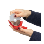 Pizzaschneider mit abnehmbarer Schutzhülle und Klinge aus Edelstahl siebte Ansicht