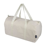 Sporttasche aus recyceltem Polybaumwollgewebe mit Reißverschluss 330 g/m² erste Ansicht