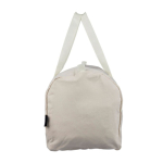 Sporttasche aus recyceltem Polybaumwollgewebe mit Reißverschluss 330 g/m² dritte Ansicht