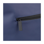 Rolltop-Rucksack aus Kunstleder für 16''-Laptop achte Ansicht