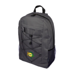 Sport-Rucksack mit Elastikbändern und seitlichen Netztaschen zweite Ansicht