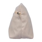 Kulturbeutel aus Cord zum Personalisieren mit passendem Reissverschluss dritte Ansicht