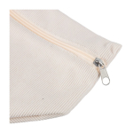 Kulturbeutel aus Cord zum Personalisieren mit passendem Reissverschluss siebte Ansicht