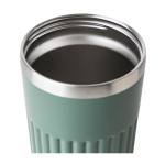 To-go-Becher aus recyceltem Edelstahl, doppelwandig, 400 ml siebte Ansicht