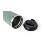 To-go-Becher aus recyceltem Edelstahl, doppelwandig, 400 ml achte Ansicht