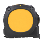 Bandmaß mit oberem Sichtfenster und beidseitig bedrucktem 3 m Band farbe dunkelgelb erste Ansicht