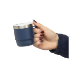 Doppelwandige Edelstahl-Tasse mit Keramik-Innenbeschichtung 180 ml zweites Detailbild