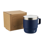 Doppelwandige Edelstahl-Tasse mit Keramik-Innenbeschichtung 180 ml siebte Ansicht