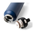 Doppelwandige Edelstahlflasche mit Transportdeckel 600 ml zweites Detailbild