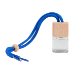 Kompakter Autolufterfrischer für Lüftungsgitter mit Vanilleduft 8 ml farbe blau zweite Vorderansicht