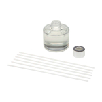 Duftdiffusor mit erfrischenden Duftstäbchen und sanften Aromen 100 ml farbe weiß zweite Ansicht