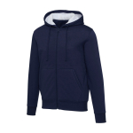 Unisex Sweatshirt aus recycelter Baumwolle und Polyester mit Sherpa Futter Elevate farbe marineblau