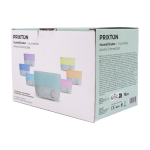 4 in 1 Aromaluftbefeuchter mit 12 W Lautsprecher Prixton Connected farbe weiß