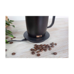 Intelligenter Kunststoffbecher mit Temperatursteuerung Prixton Tempo 300 ml farbe schwarz vierte Ansicht