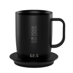 Intelligenter Kunststoffbecher mit Temperatursteuerung Prixton Tempo 300 ml Ansicht mit Druckbereich