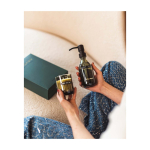 Set aus Spender und Duftkerze aus Glas WELLmark 250 ml farbe schwarz Lifestyle-Bild 2