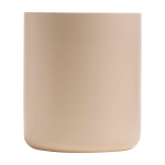 Duftkerze aus Sojawachs mit drei verschiedenen Düften 210 g WELLmark farbe beige zweite Rückansicht