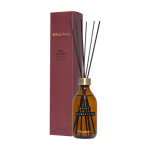 Raumduft-Diffuser im Glas mit Duftstäbchen, aus der EU, 200 ml farbe granatrot zweite Ansicht