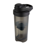 Sportflasche aus PP-Kunststoff mit Mischkugel, 700 ml farbe schwarz