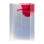 Sportflasche aus PP-Kunststoff mit Mischkugel, 700 ml farbe rot Detailansicht 1