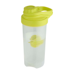 Sportflasche aus PP-Kunststoff mit Mischkugel, 700 ml farbe lindgrün