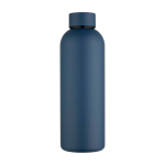 Flasche aus recyceltem Edelstahl mit matter Oberfläche 750 ml farbe bondi blau zweite Vorderansicht