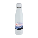 Edelstahlflasche mit spezieller Beschichtung für Sublimation 500 ml farbe weiß