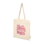 Tasche aus Bio-Baumwolle mit großem Hauptfach 7 L 100 g/m2 farbe natürliche farbe