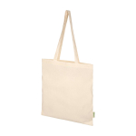 Tote Bag aus Bio Baumwolle mit großem Hauptfach 7 L 140 g/m² farbe natürliche farbe