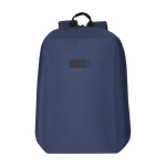 Diebstahlsicherer Polyester Rucksack für 15 Zoll Laptop wasserabweisend farbe marineblau zweite Vorderansicht