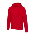 Unisex Kapuzenpullover mit aufgerauter Innenseite 280 g/m² Elevate farbe rot