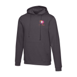 Unisex Kapuzenpullover mit aufgerauter Innenseite 280 g/m² Elevate farbe grau