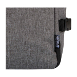 Kabinenrucksack aus recyceltem Polyester mit Laptopfach für 17 Zoll 25 L farbe grau mamoriert Detailansicht 1