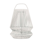 Tragbarer Lampenschirm aus recyceltem Kunststoff für Originalhome Lampe farbe hellgrau zweite Vorderansicht