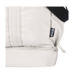 Reisetasche aus recyceltem Polyester Canvas mit Reißverschluss 30 L farbe sandbraun Detailansicht 1