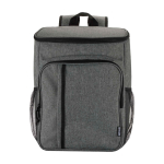 Kühlrucksack für Picknick mit wiederverwendbarem Besteck 20 L farbe grau mamoriert zweite Vorderansicht