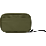 Organizertasche für Technikzubehör mit Reißverschluss, 1 l farbe dunkelgrün zweite Vorderansicht
