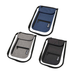 Kompakte Reisetasche mit mehreren Fächern und 130 cm Trageriemen farbe grau mamoriert zweite Ansicht in verschiedenen Farben