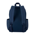 Wasserabweisender Urban Rucksack mit Laptopfach für 15,6 Zoll 16 L farbe marineblau zweite Rückansicht