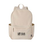 Wasserabweisender Urban Rucksack mit Laptopfach für 15,6 Zoll 16 L Ansicht mit Druckbereich