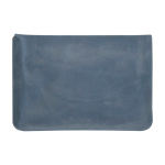 Aufblasbares, kompaktes Reisekissen mit passendem Beutel farbe bondi blau dritte Vorderansicht