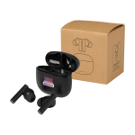 Bluetooth 6.0 Kopfhörer mit Ladeetui und USB Typ C Kabel farbe schwarz