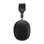 Kabellose Bluetooth 6.0 Kopfhörer mit Mikrofon bis zu 12 Stunden farbe schwarz Seitenansicht