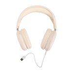 Kabellose Bluetooth 6.0 Kopfhörer mit Mikrofon bis zu 12 Stunden farbe weiß zweite Ansicht