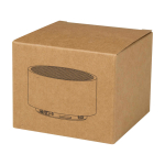 Bluetooth-Lautsprecher aus recyceltem Aluminium mit Mikrofon 3 W farbe köngisblau zweite Ansicht mit Box